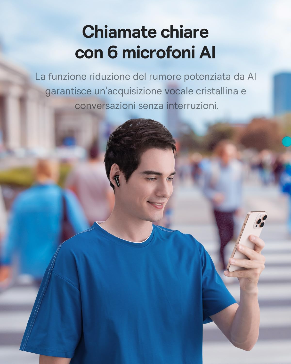 Thumbnail 4 de Baseus EP10 Pro: cuffie Bluetooth in-ear con ANC fino a -50 dB, LDAC e 6 microfoni AI