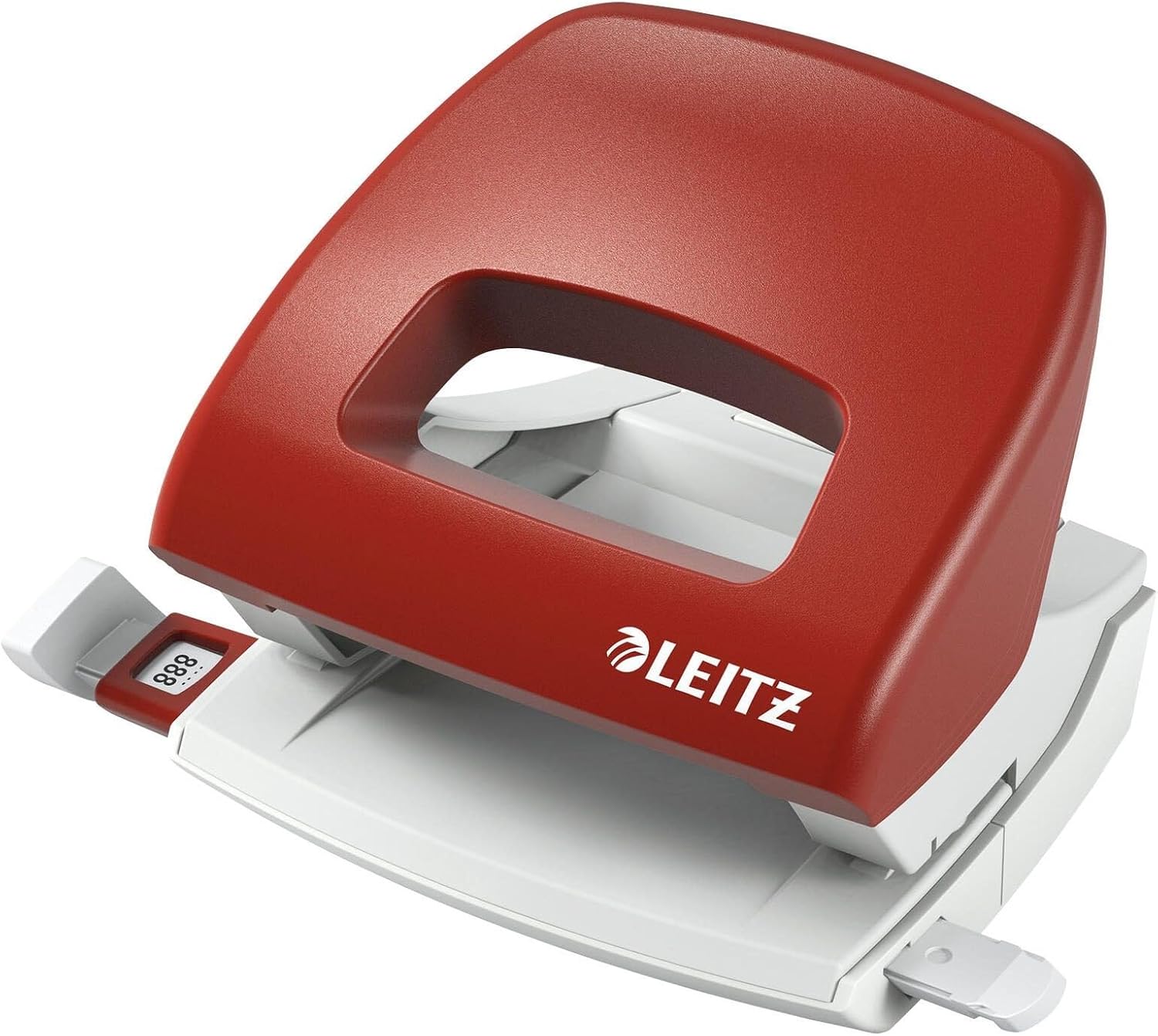 Thumbnail 6 de Leitz Kleiner Büro Locher aus Metall – 16 Blätter, Anschlagschiene, blau (Modell 50380035)