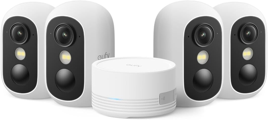 Detalle de eufy Security eufyCam C35 4 Pack