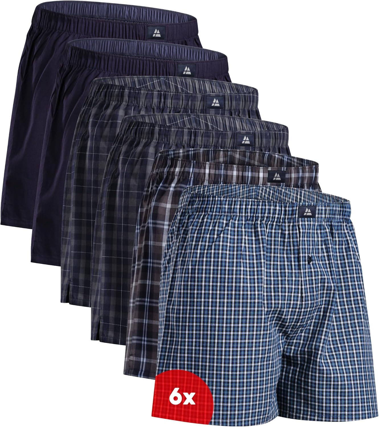Thumbnail 6 de Boxers tissés en 100% coton bio Danish Endurance (pack de 4 ou 6) – coupe ample et confortable