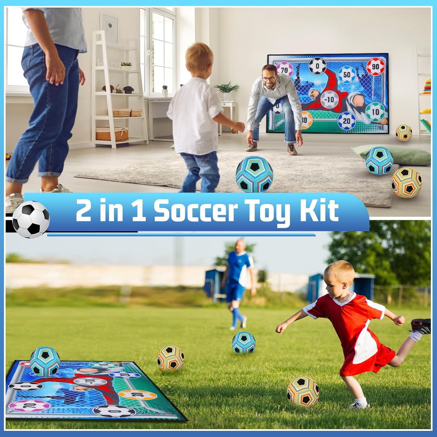 Detalle 2 de VATOS set gioco calcio per bambini