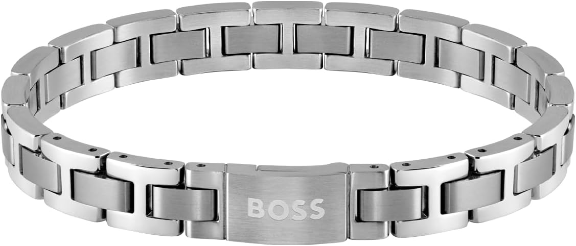 Thumbnail 3 de BOSS Jewelry Armband Metall-Link Essential – Zwei-Ton Edelstahl mit Knebelverschluss