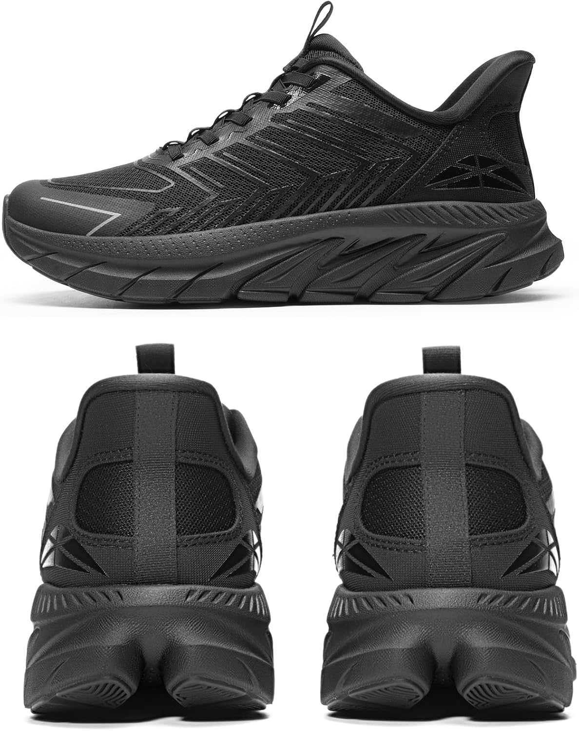 Thumbnail 6 de ALLSWIFIT Women's Slip-On Walking Sneakers with Cushioned EVA Midsole