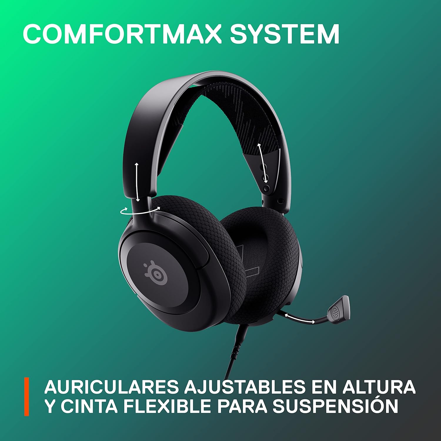 Thumbnail 6 de SteelSeries Arctis Nova 1 🎧 Cascos Gaming con Audio 360° Multisistema