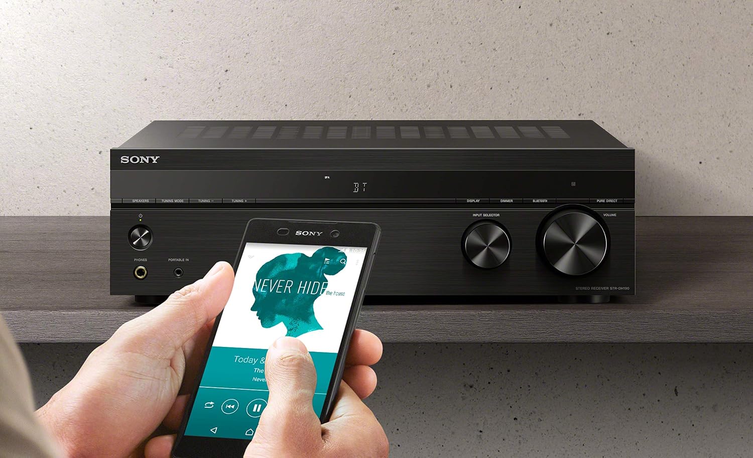 Thumbnail 4 de Sony stereo receiver STRDH190