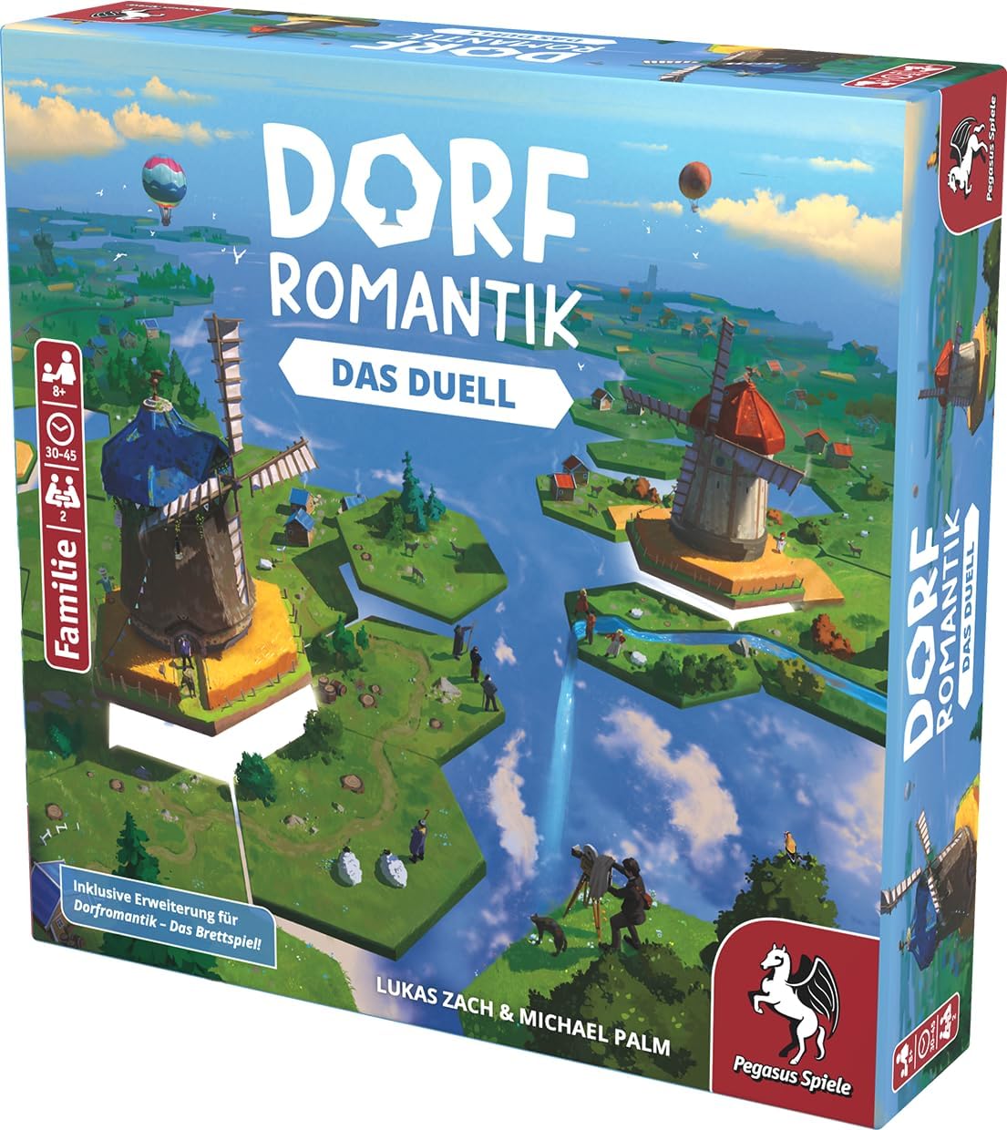 Detalle de Pegasus Spiele Dorfomantik â Das Duell đČ