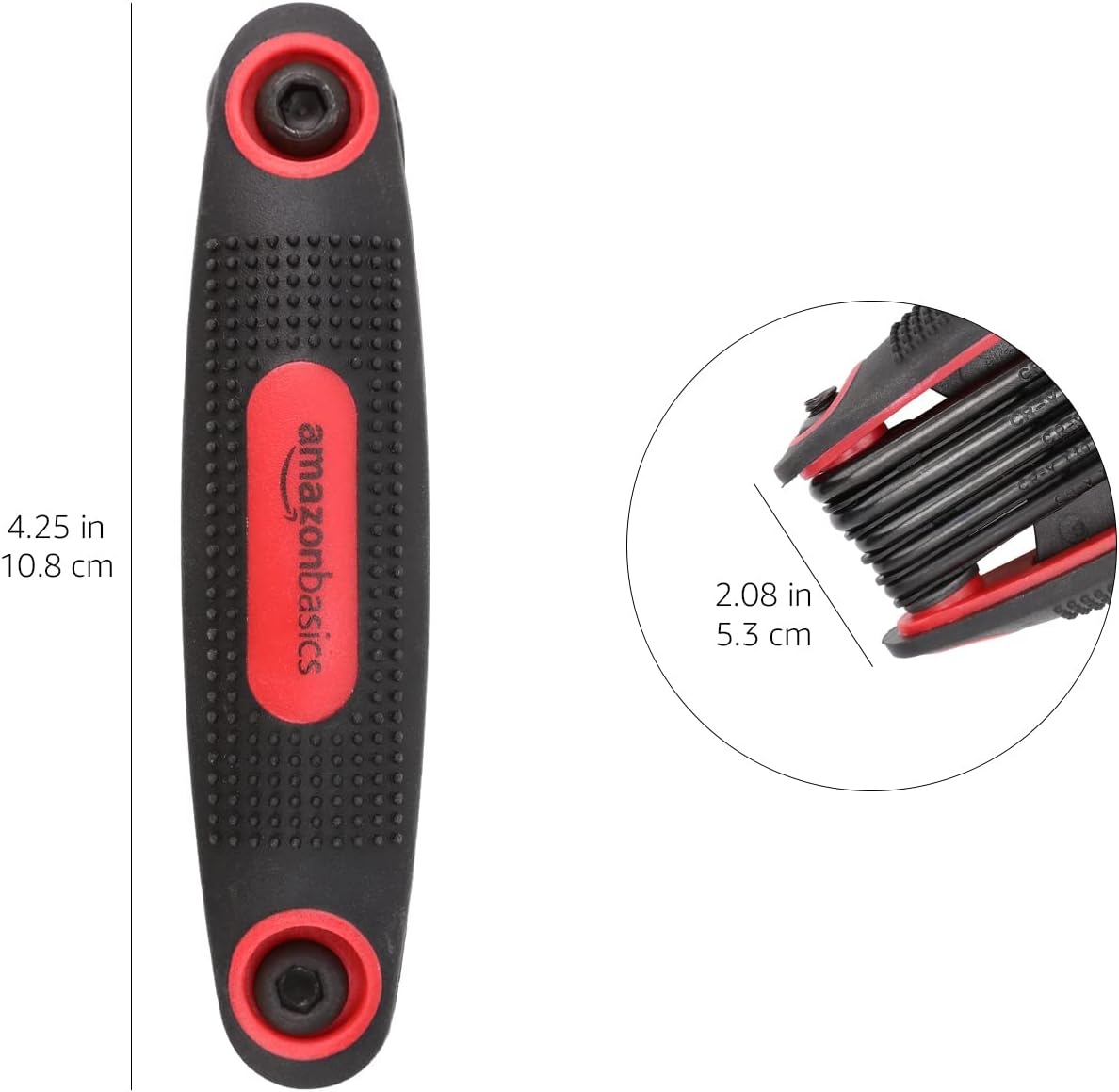 Thumbnail 5 de Amazon Basics Folding Hex Key Set 3-Pack 🛠