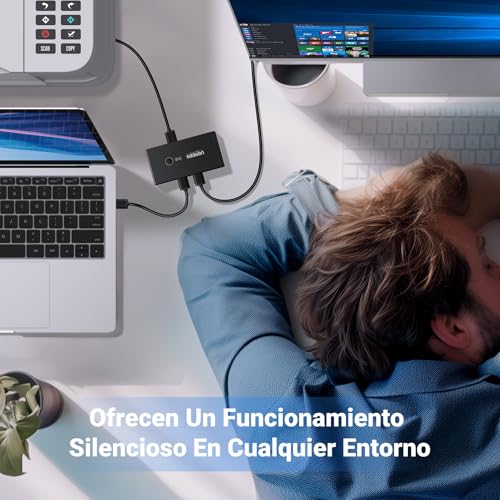 Detalle 2 de UGREEN Switch USB 2.0 4 ports ⚡