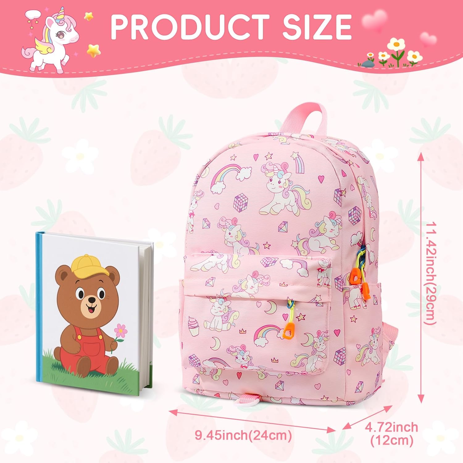Thumbnail 1 de Aucuu Sac à Dos Enfant licorne – léger et étanche