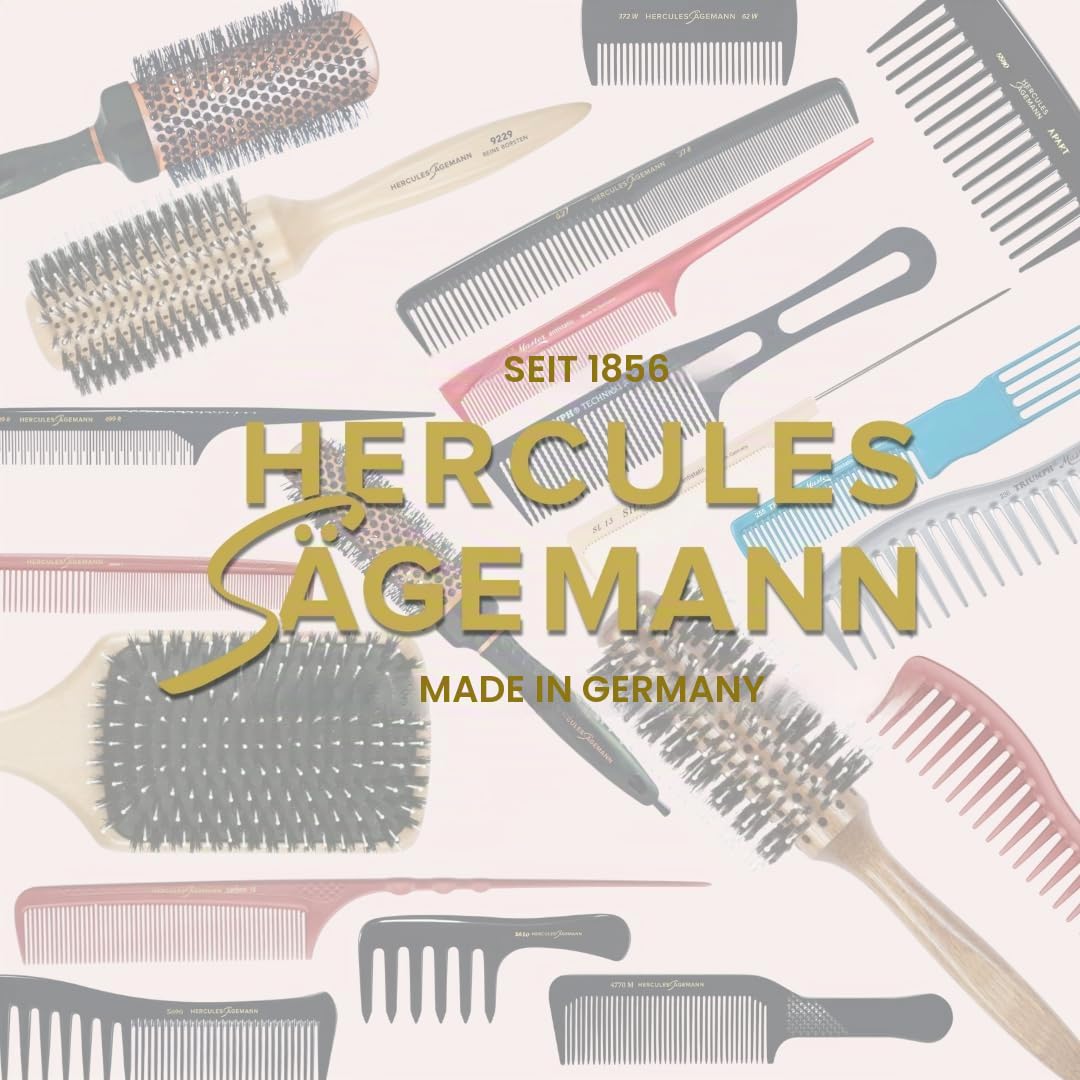 Detalle 2 de Hercules Sägemann Scalp Brush Piccolo blue – Zauberbürste für sanftes Entwirren und Kopfhautmassage