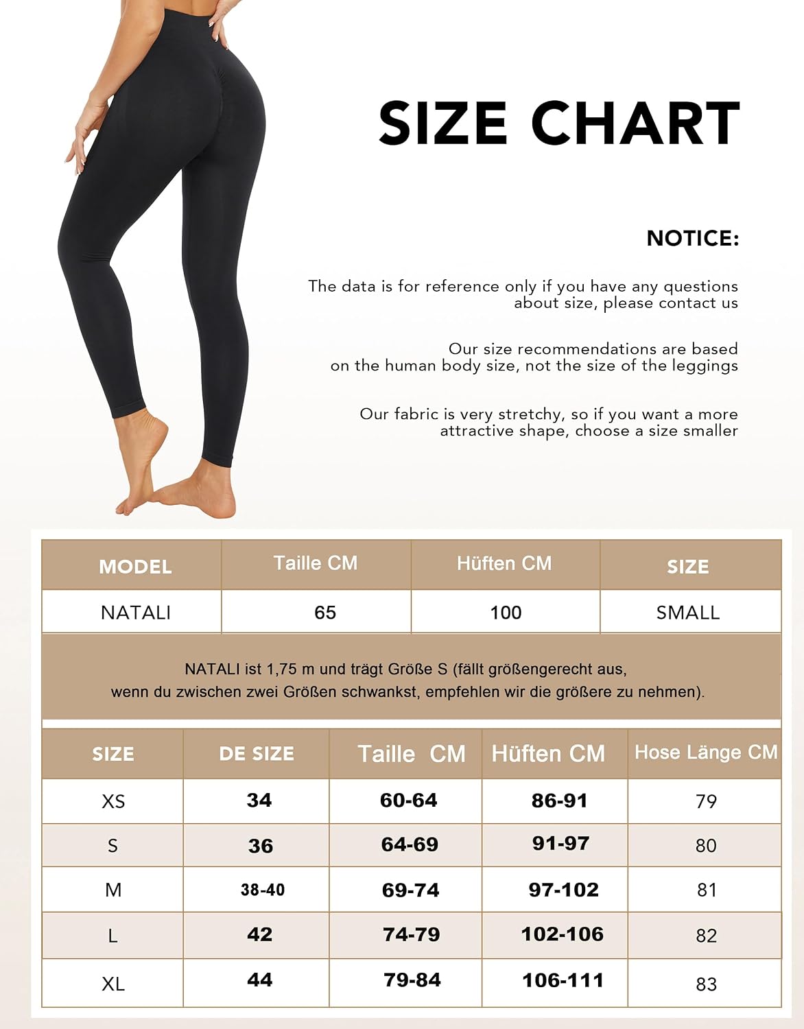 Thumbnail 4 de JOYSPELS Scrunch Butt Leggings High Waist 1️⃣