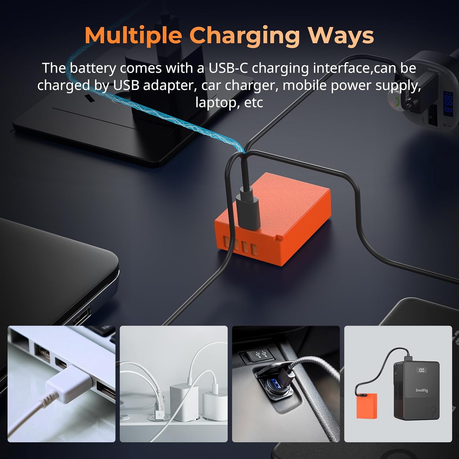 Thumbnail 4 de SMALLRIG NP-W126S 1050mAh batteria