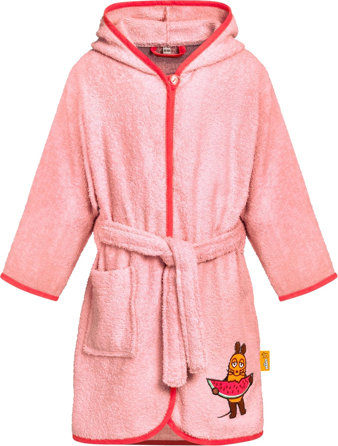Detalle 2 de Playshoes Morgenmantel Accappatoio Unisex per Bambini e Ragazzi (Pacco da 1) – Morbidezza e praticità per piscina e casa