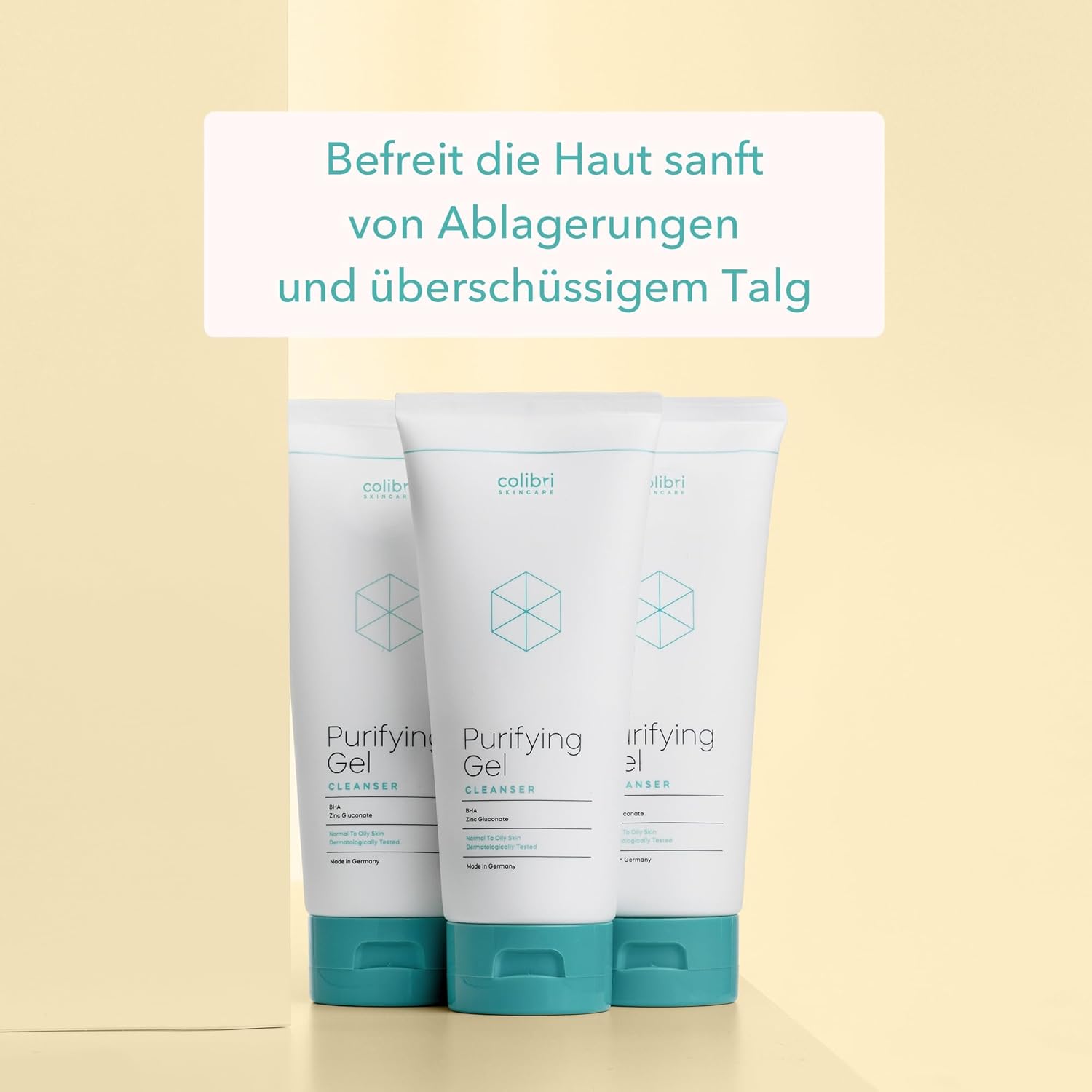 Detalle 2 de colibri skincare Purifying Gel Cleanser 200ml Waschgel