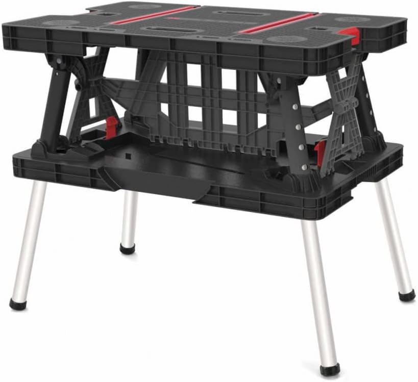 Keter mesa de herramientas plegable 85x55,5 cm
