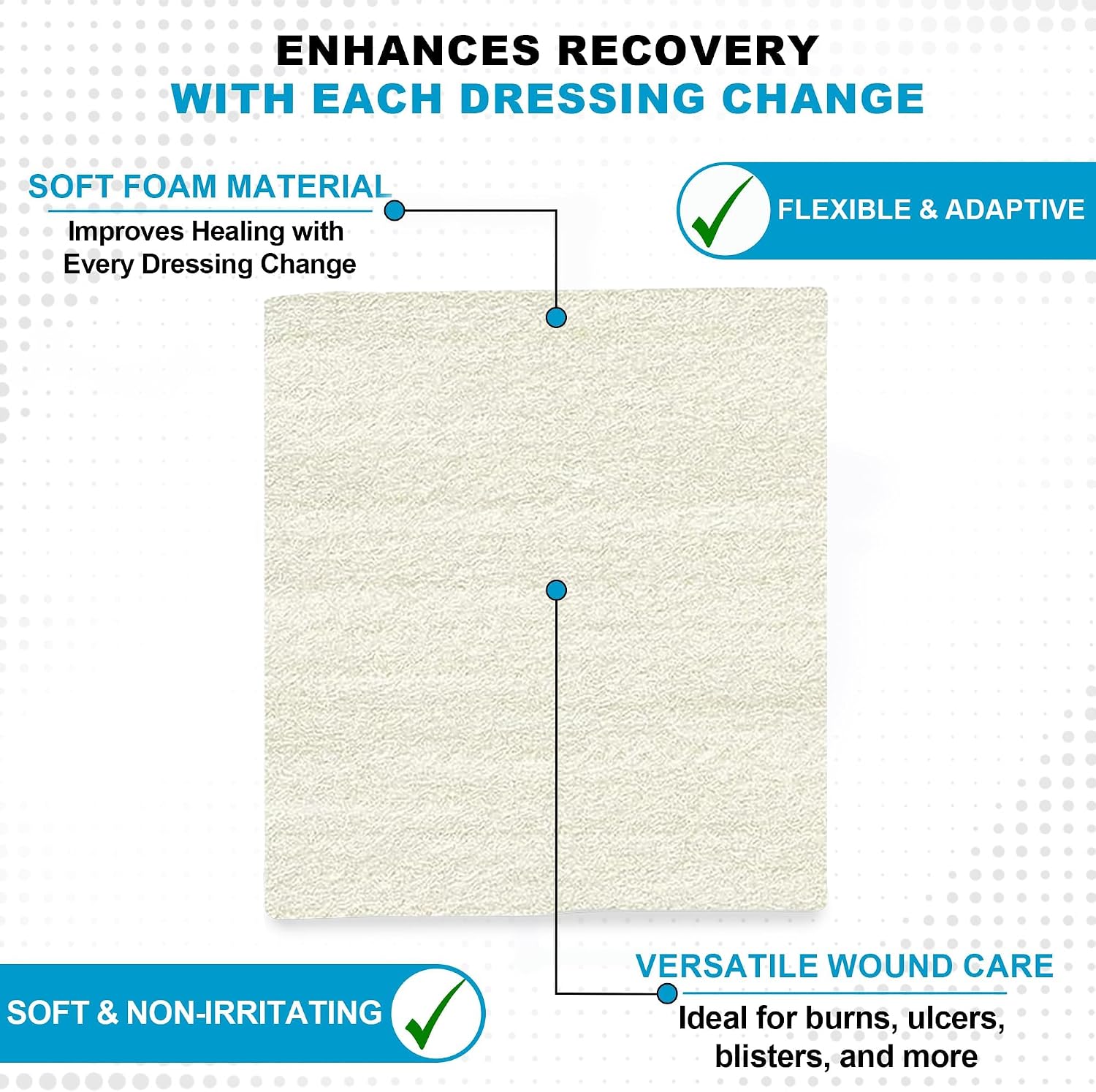 Detalle de MedVance Collagen Wound Dressing 2" x 2