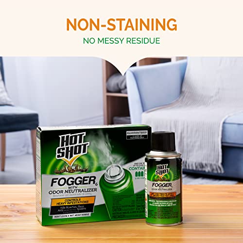 Thumbnail 8 de Hot Shot Fogger With Odor Neutralizer 6 Count-2 Ounce Cans (2 Pack) — Heavy Insect Infestation Control