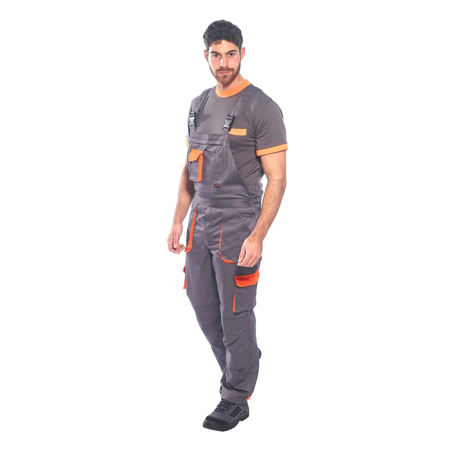 Detalle 2 de Portwest TX12 Mono de Trabajo Hombre con Peto y Tirantes🦺 L