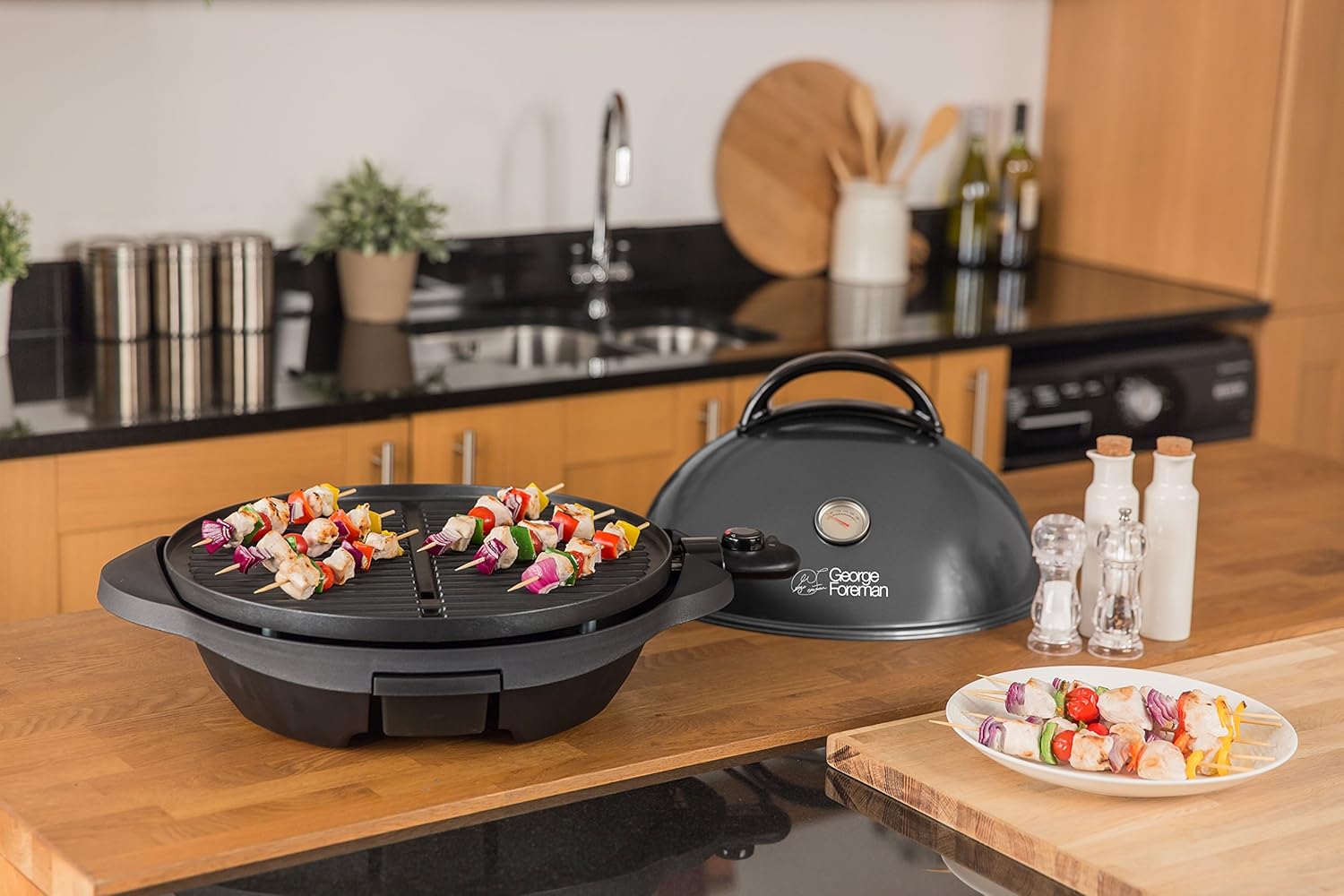 Thumbnail 1 de George Foreman BBQ elettrico 2 in 1 2.400 W
