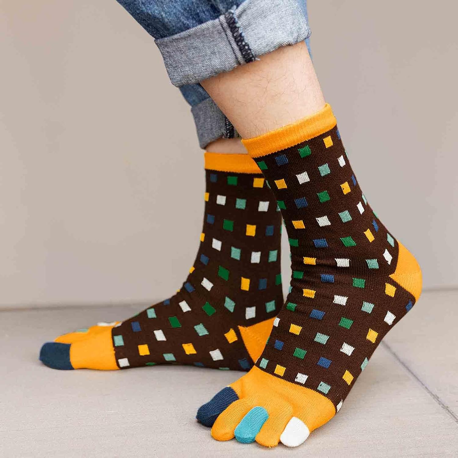 Detalle de LOFIR Calcetines Dedos Separados 5 pares 38-44/44-47