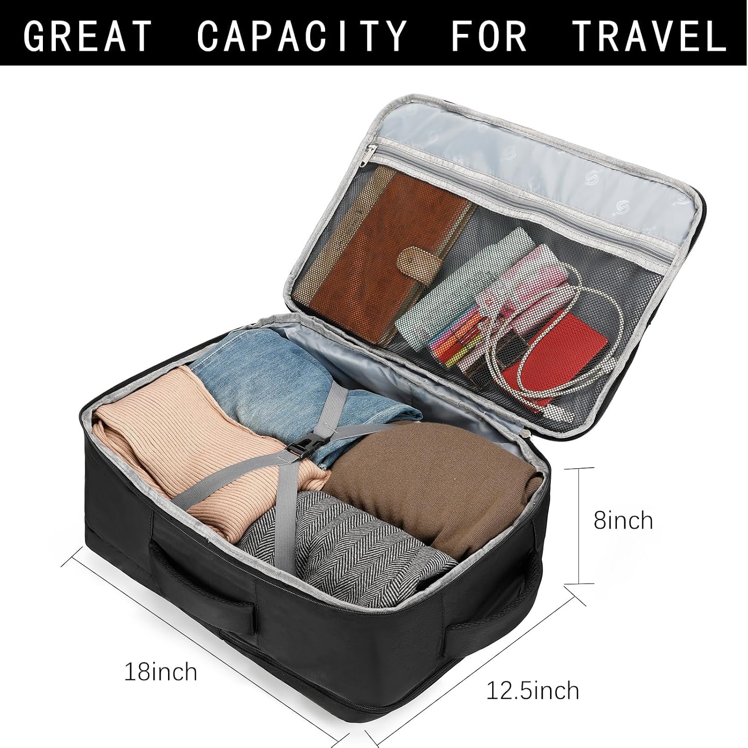 Detalle 1 de SHRRADOO Travel Backpack 40L