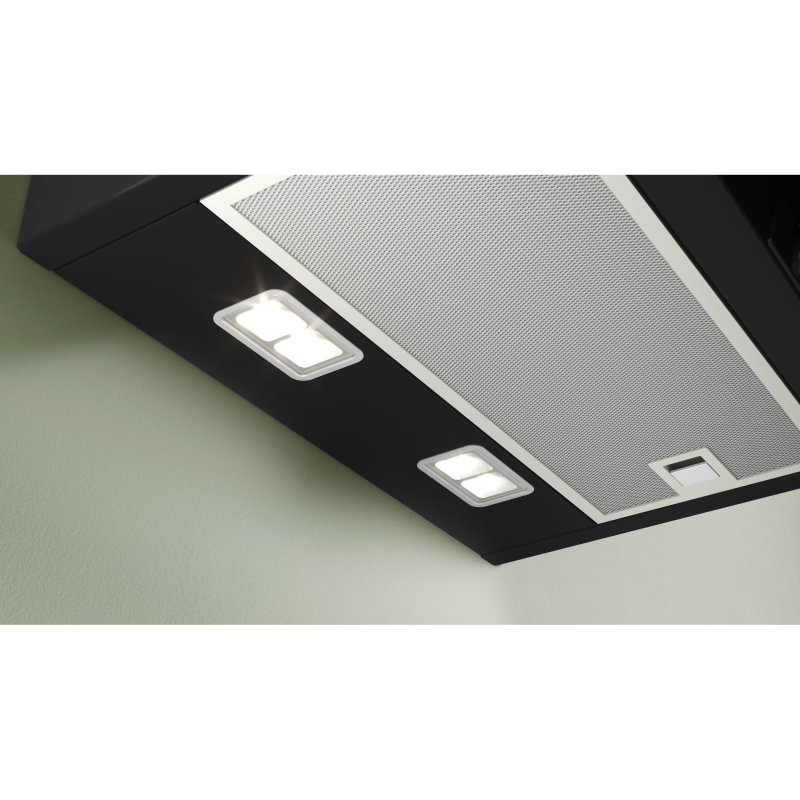 Thumbnail 2 de Bosch Serie 4 DWK67FN60 campana decorativa de 60 cm con cristal negro y motor EcoSilence™