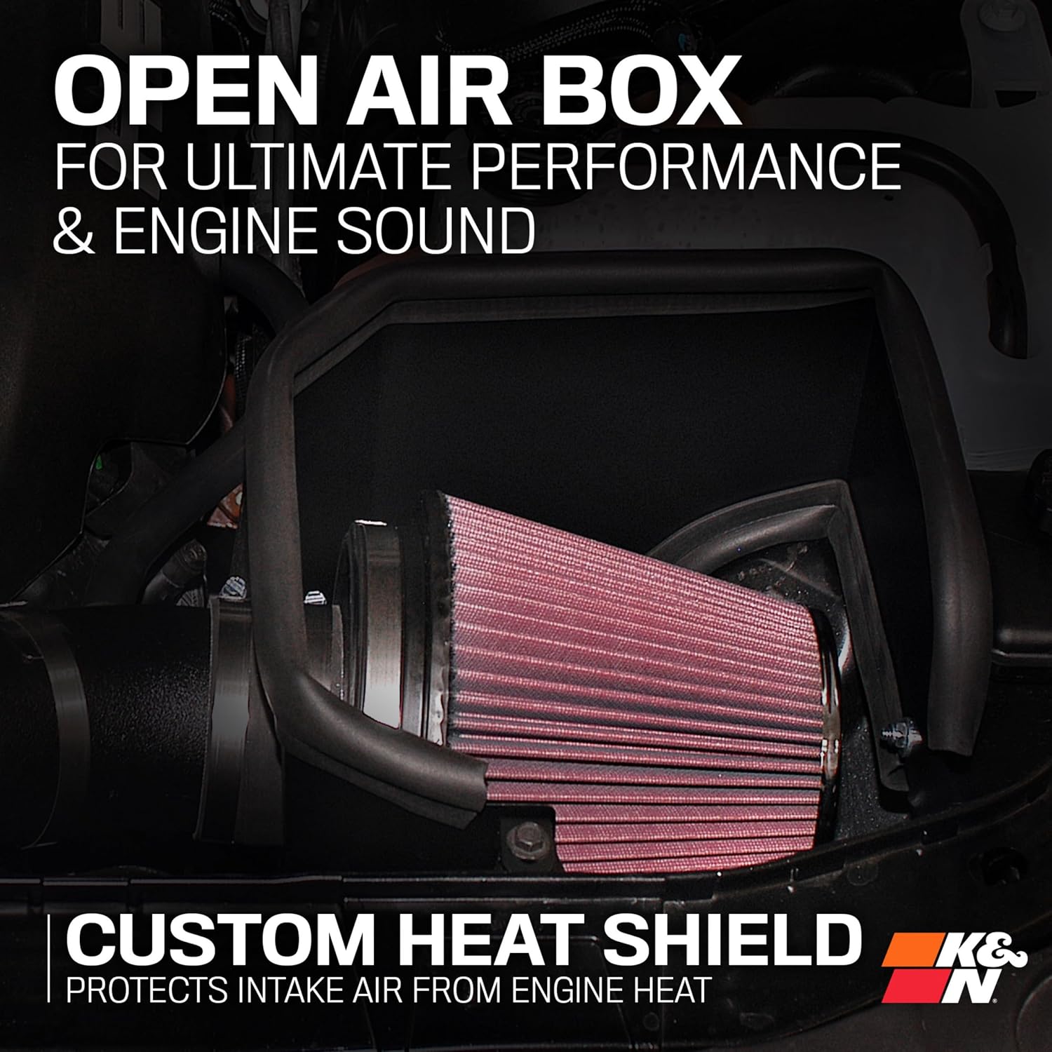 Detalle 2 de K&N Cold Air Intake System 63-1114