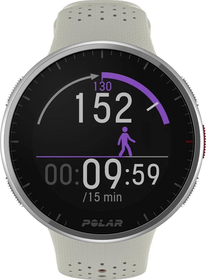 Thumbnail 6 de Polar Pacer Pro Weiß GPS-Uhr 7 Tage