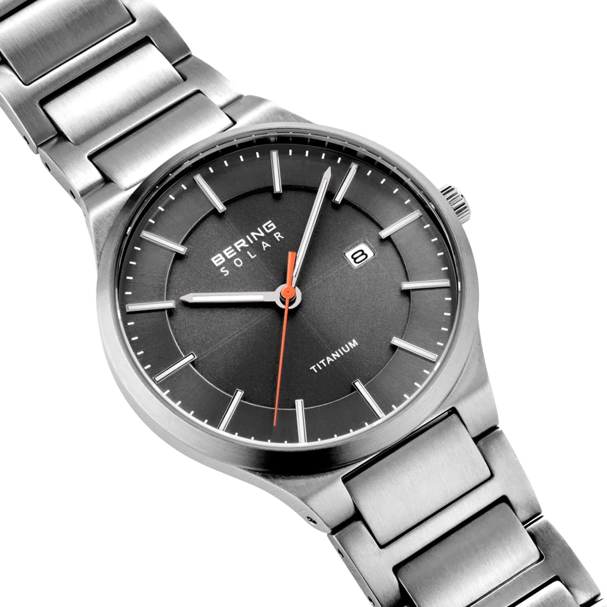 Thumbnail 2 de Bering Solar Uhr Herren 39 mm Titan (Solar Collection) – 10 ATM, Saphirglas, Armband mit Titanelementen