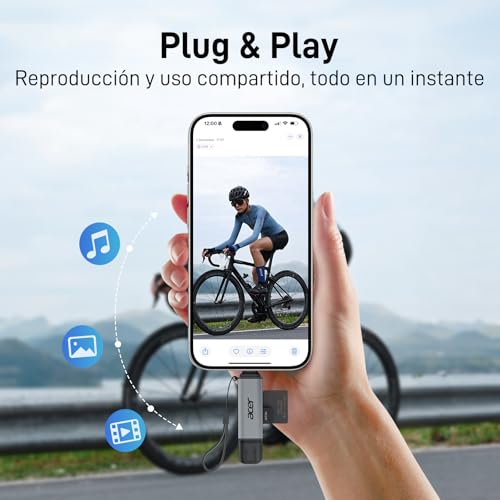 Thumbnail 4 de acer Lector SD/Micro SD USB C 2 en 1