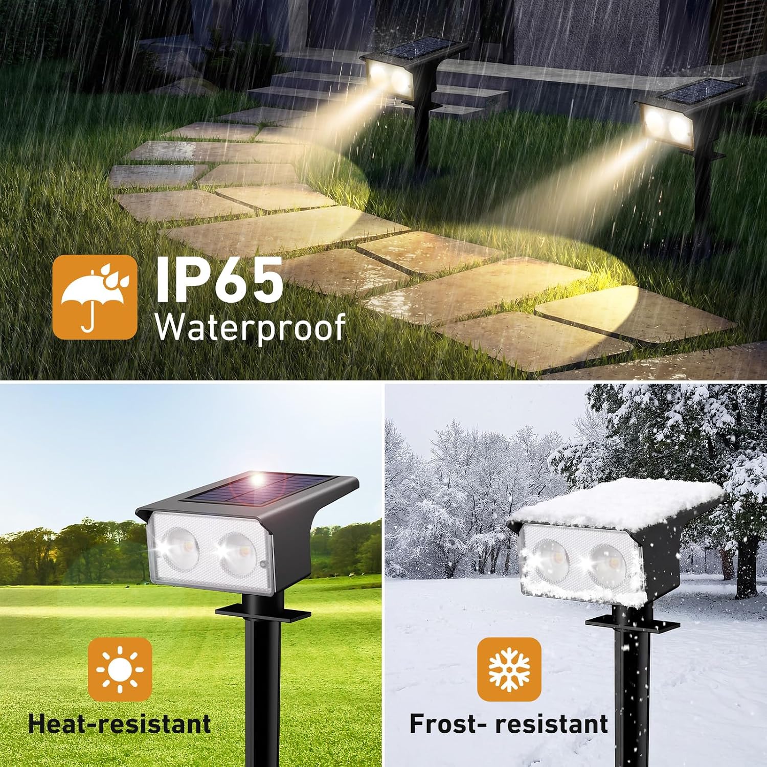 Thumbnail 6 de btfarm 4 Stück Solarlampen für Außen – vielseitige Außenbeleuchtung mit 3 Farbtemperaturen
