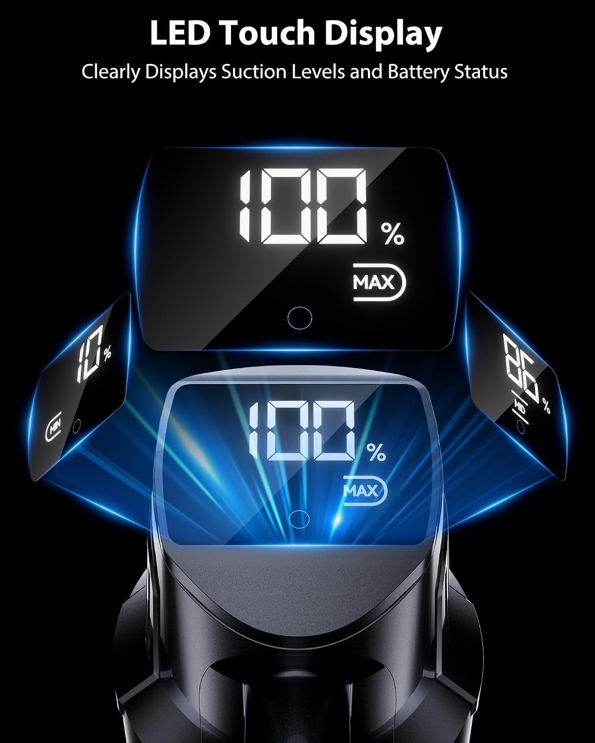 Thumbnail 6 de XenonLab H015 Cordless Stick Vacuum, 55 kPa Suction, Anti-Tangle Brush
