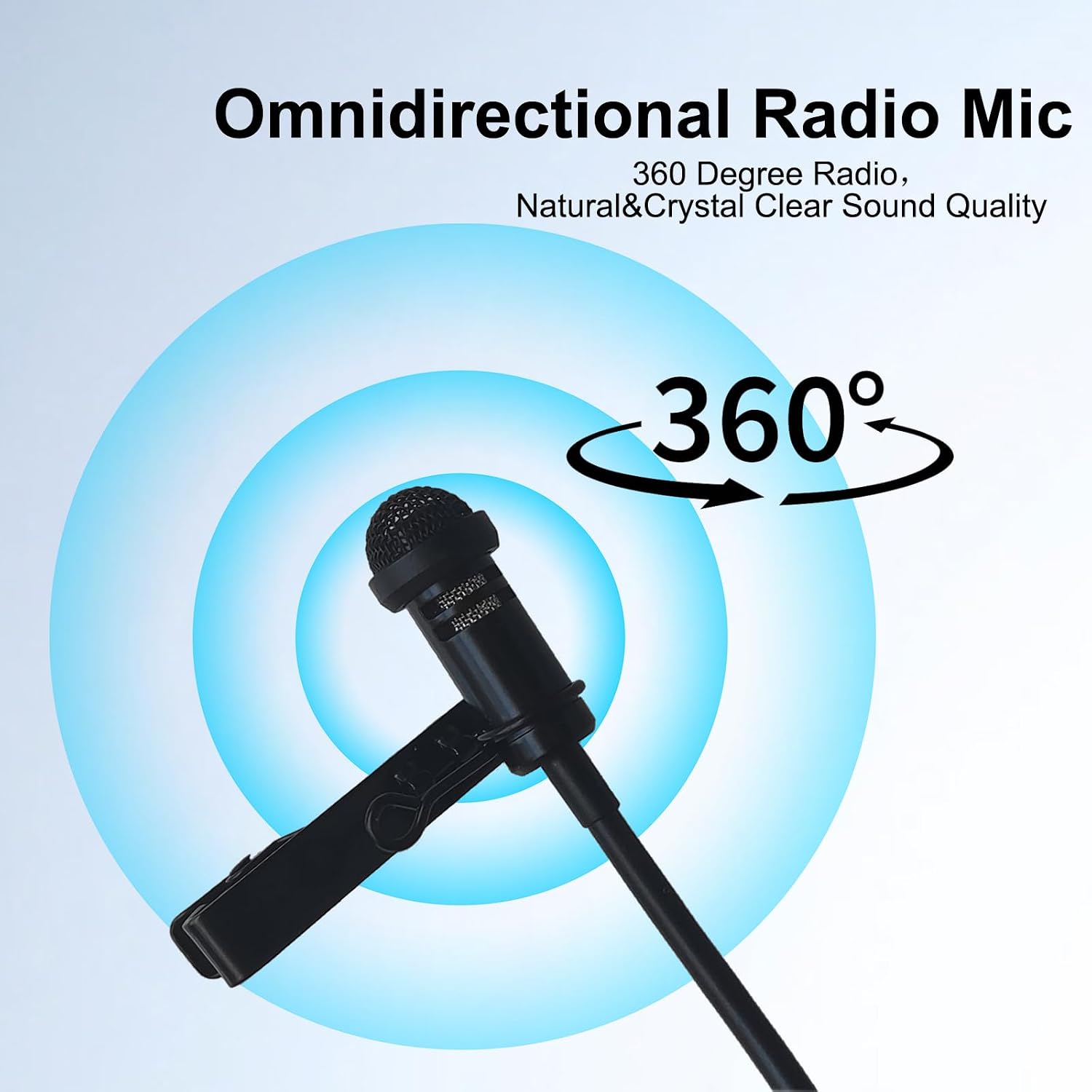 Thumbnail 2 de SPTSSWET Lavalier Mikrofon für Sennheiser 5 ft