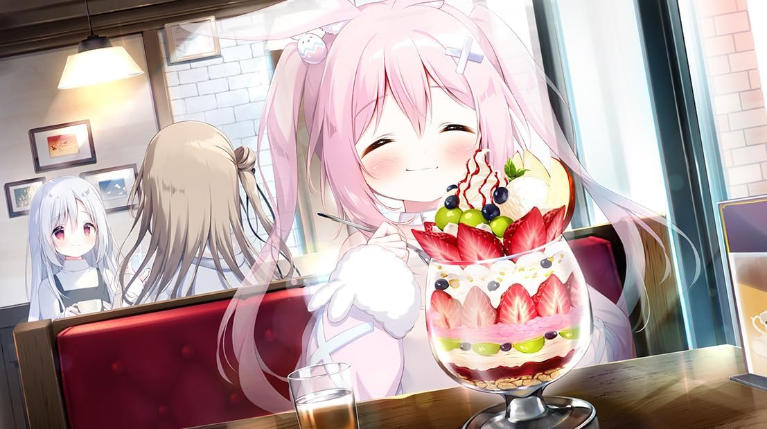 Thumbnail 3 de とける風花とシロうさぎ 有償特典セット付｜PC向けビジュアルノベルADV・タペストリー＆アクリルフィギュア