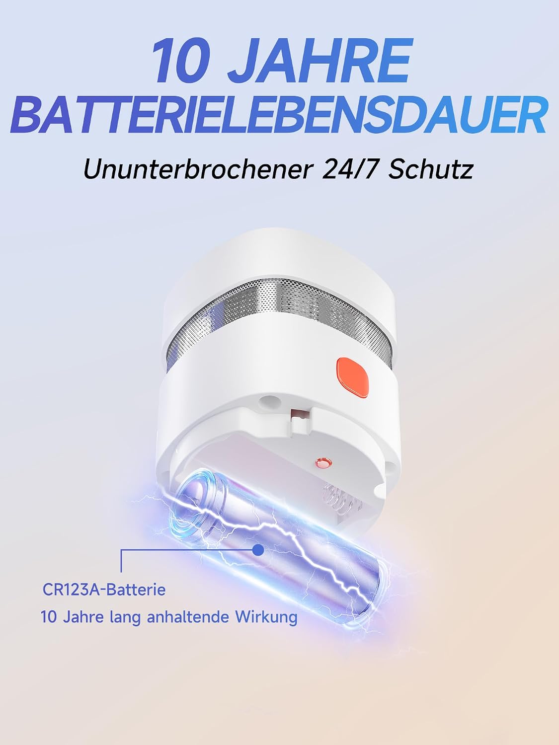 Thumbnail 4 de Heiman Mini Rauchmelder 10 Jahre 85 dB