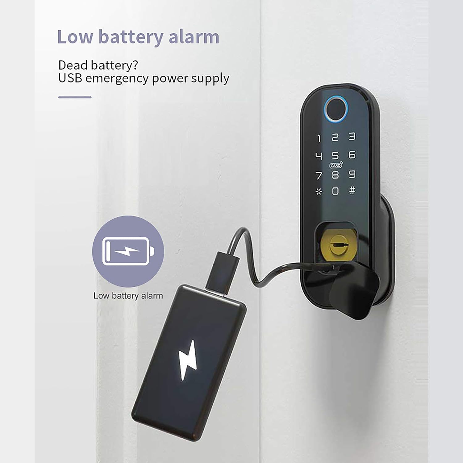 Thumbnail 5 de Wolf Guard TT01 smart door lock with IP65