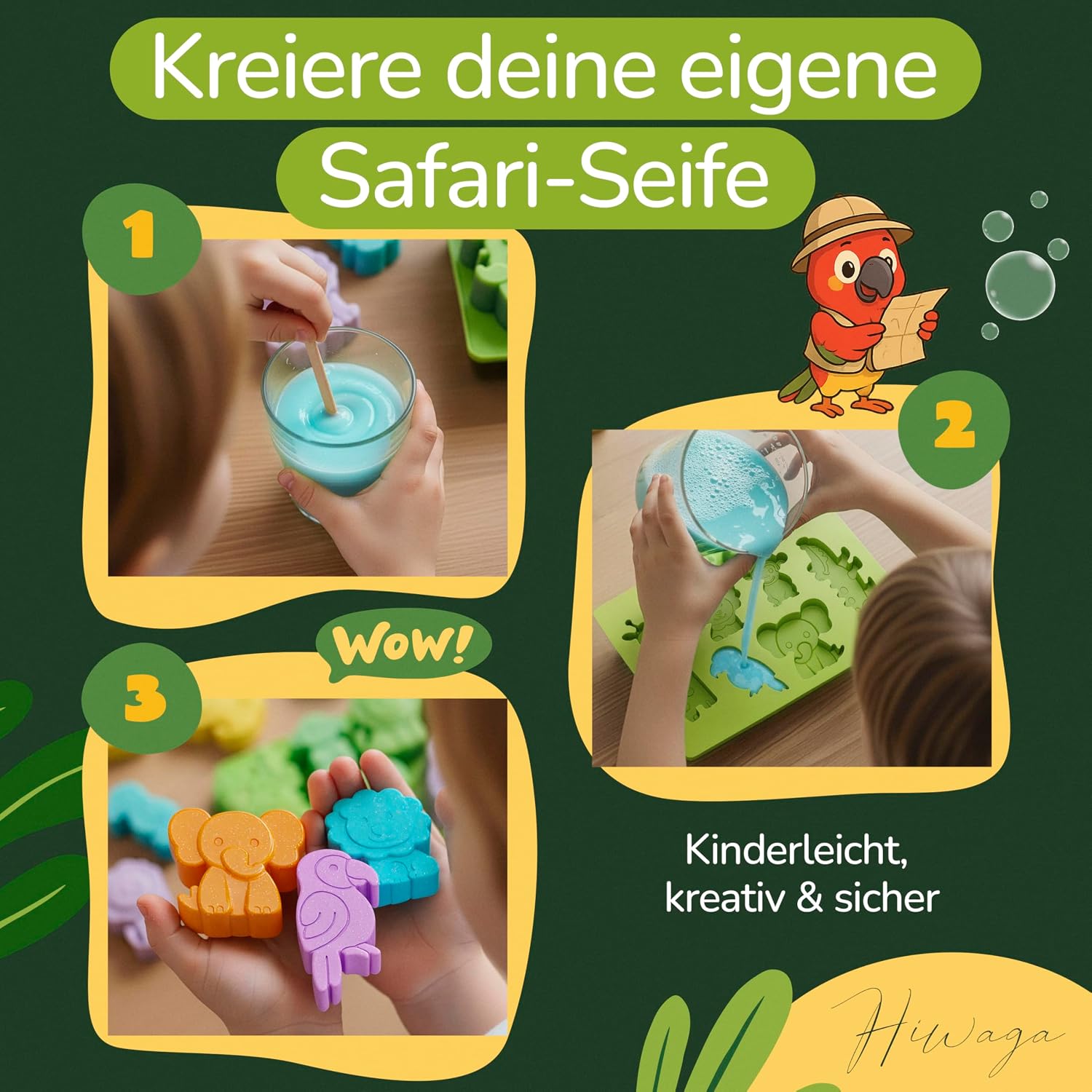 Detalle de Hiwaga DIY Seife Set Kinder ab 8