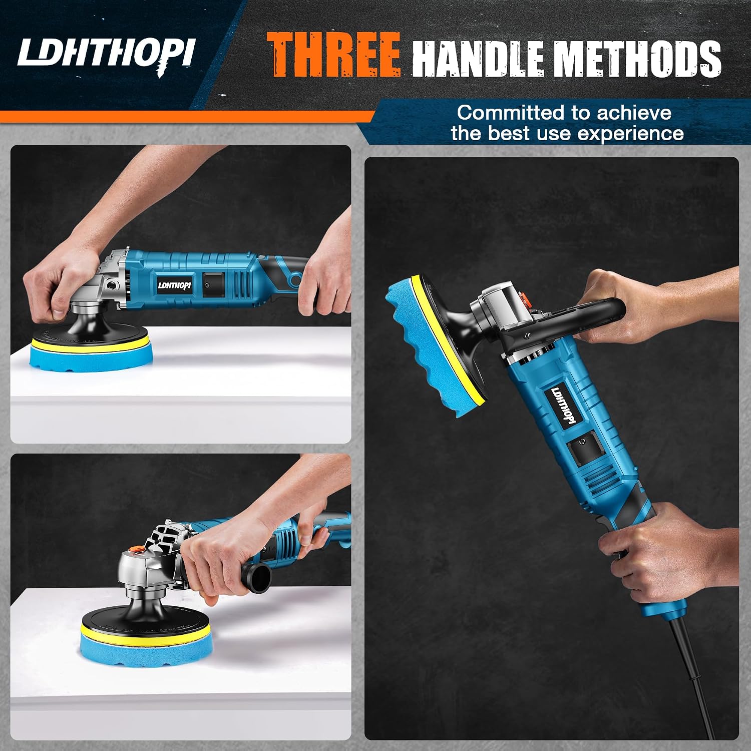 Detalle de LDHTHOPI Buffer Polisher 1600W for Cars