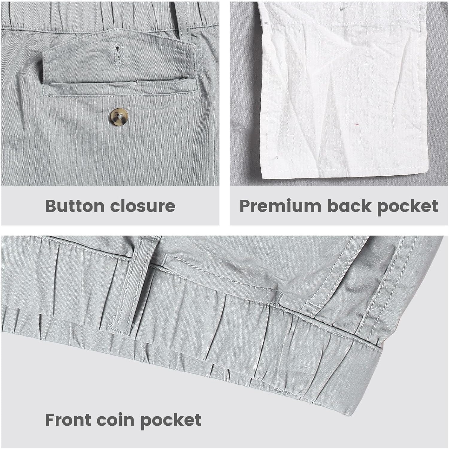 Thumbnail 5 de MaaMgic Classic-fit 5.5" Cotton Casual Shorts