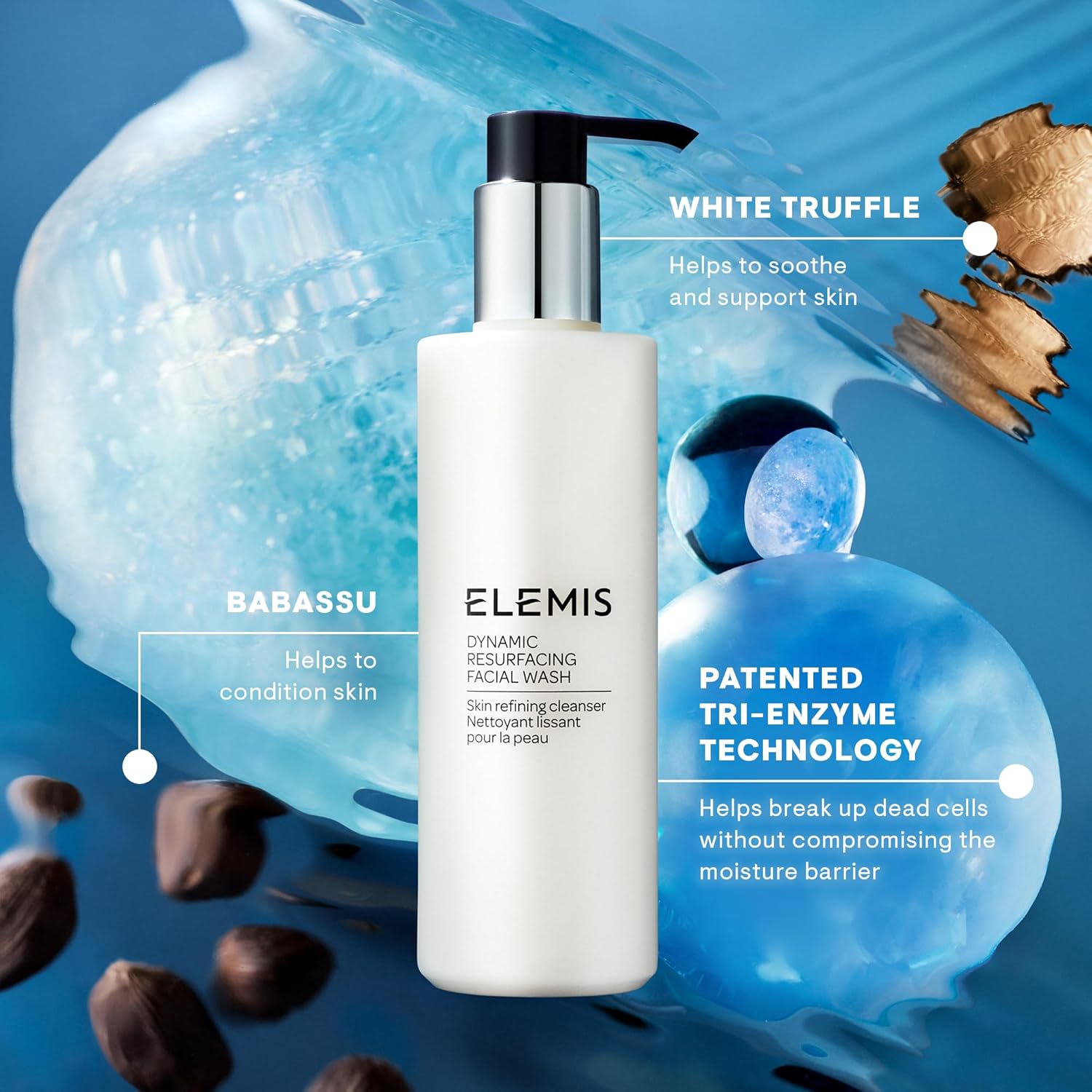 Thumbnail 6 de ELEMIS Dynamic Resurfacing Facial Wash (Anti-Aging Exfoliating + Enzyme Gel Cleanser)