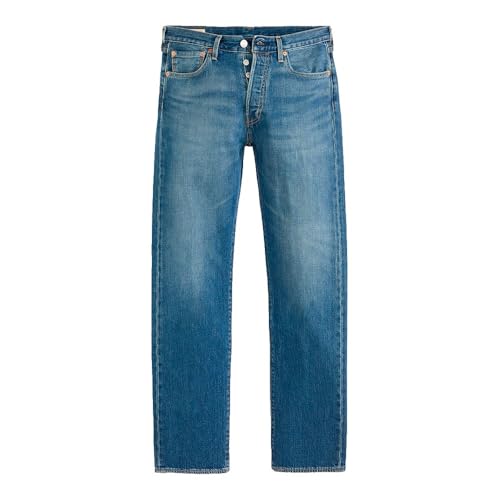 Detalle de Levi’s 501 Original The Fairway: vaquero azul de corte recto 33W / 30L para personalizar tu estilo