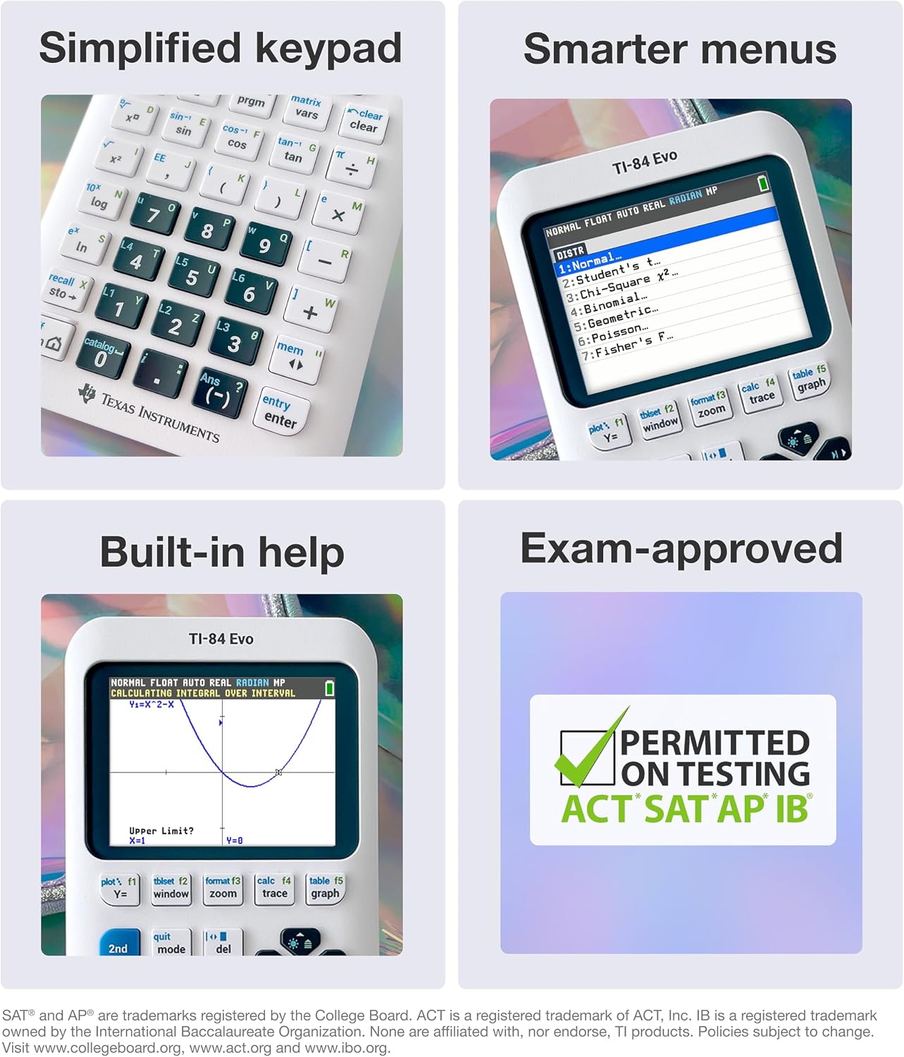 Detalle de TI-84 Evo Graphing Calculator by Texas Instruments