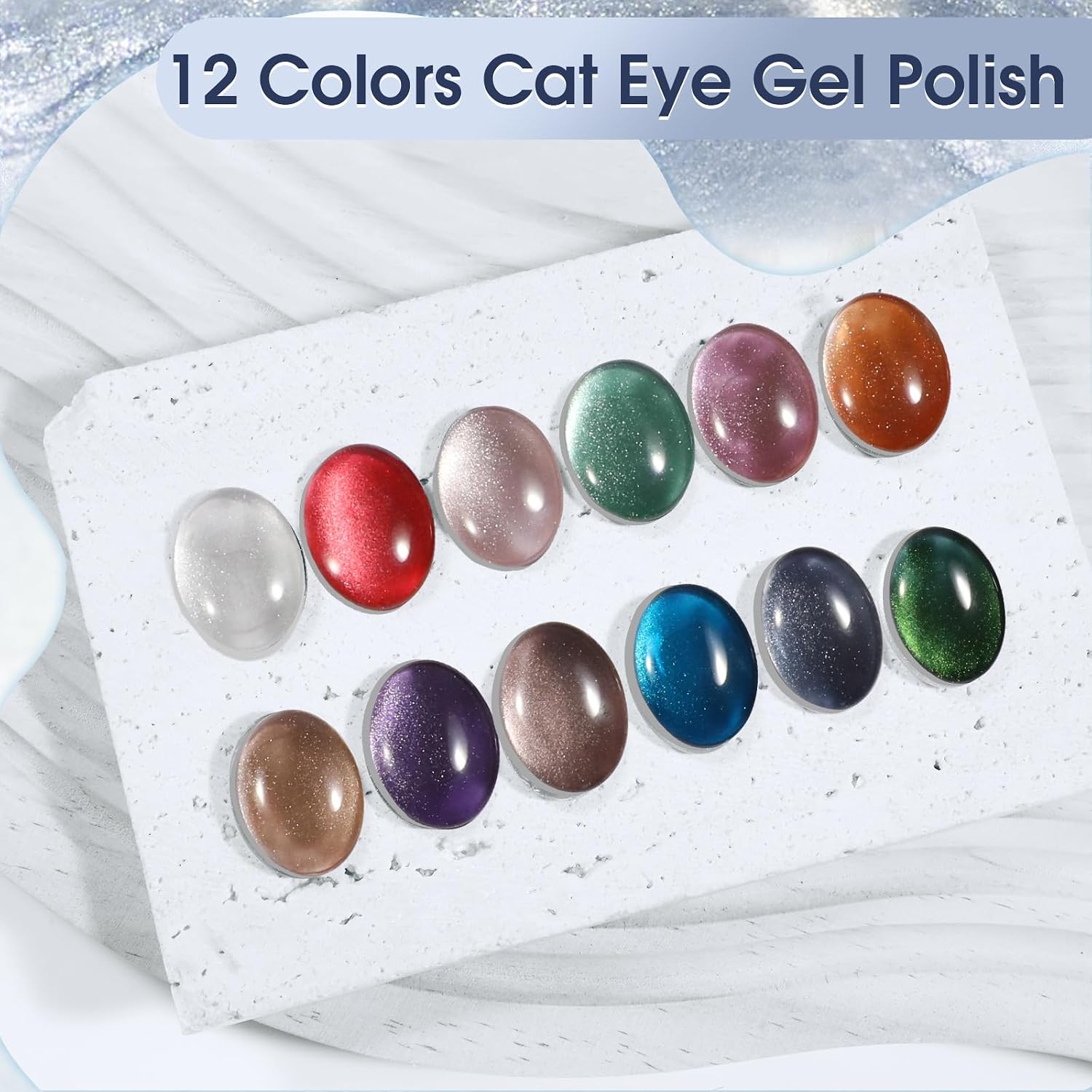 Thumbnail 4 de ROSALIND Cat Eye Gel Polish 12-Shade Set