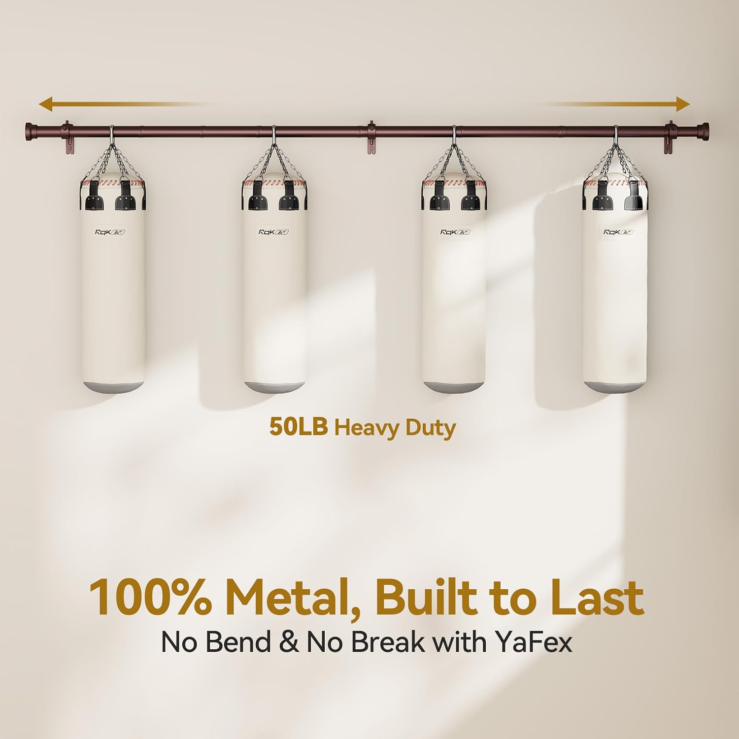 Detalle 2 de YaFex Curtain Rod 1-Inch