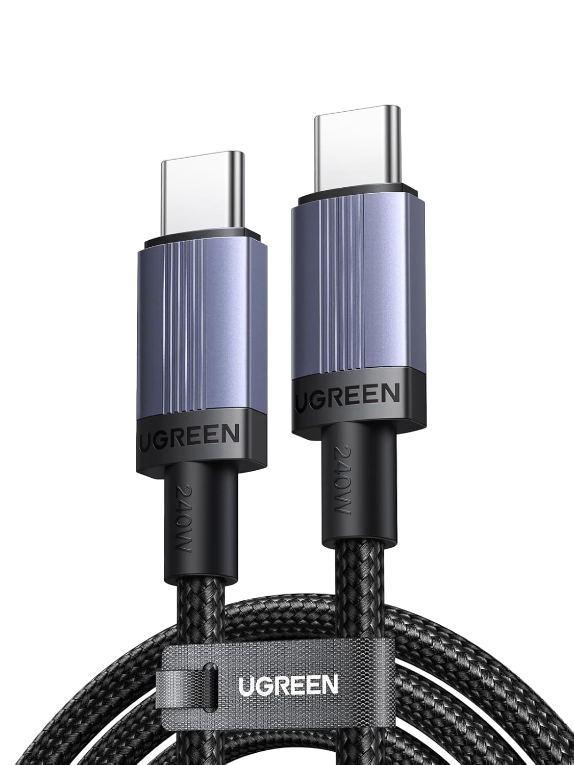 Detalle de UGREEN Cable USB C 240W PD 3.1 2m