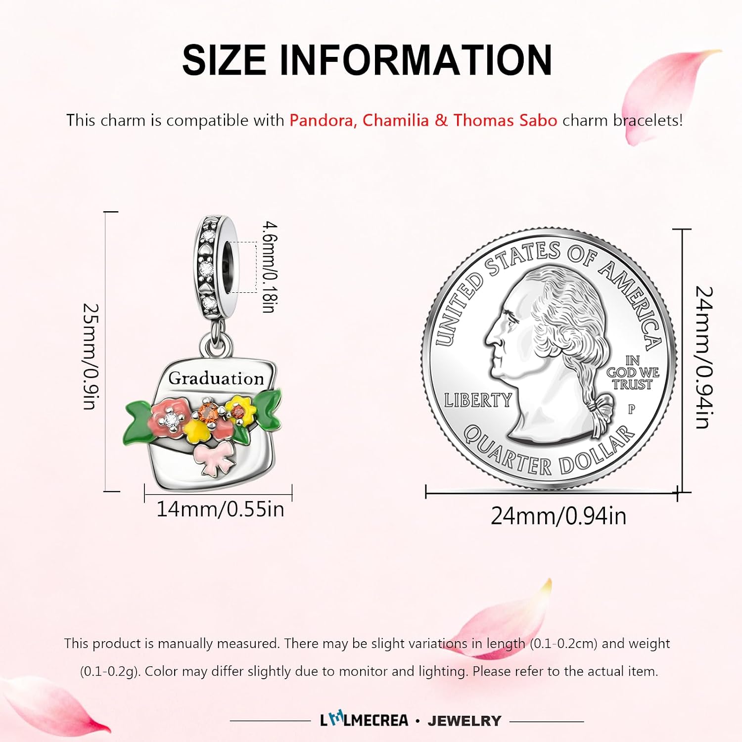 Thumbnail 1 de LMLMECREA Charms Anhänger 925 Sterling Silber Herz