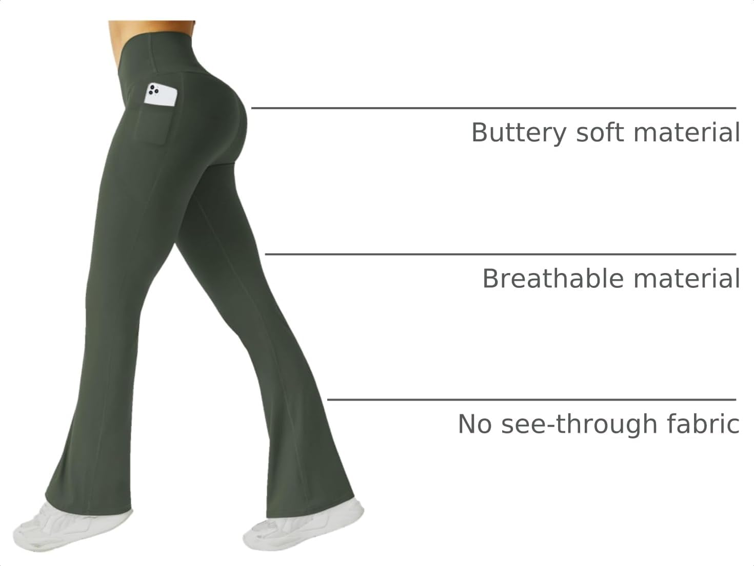 Detalle de FireSwan Women's Flare Yoga Pants
