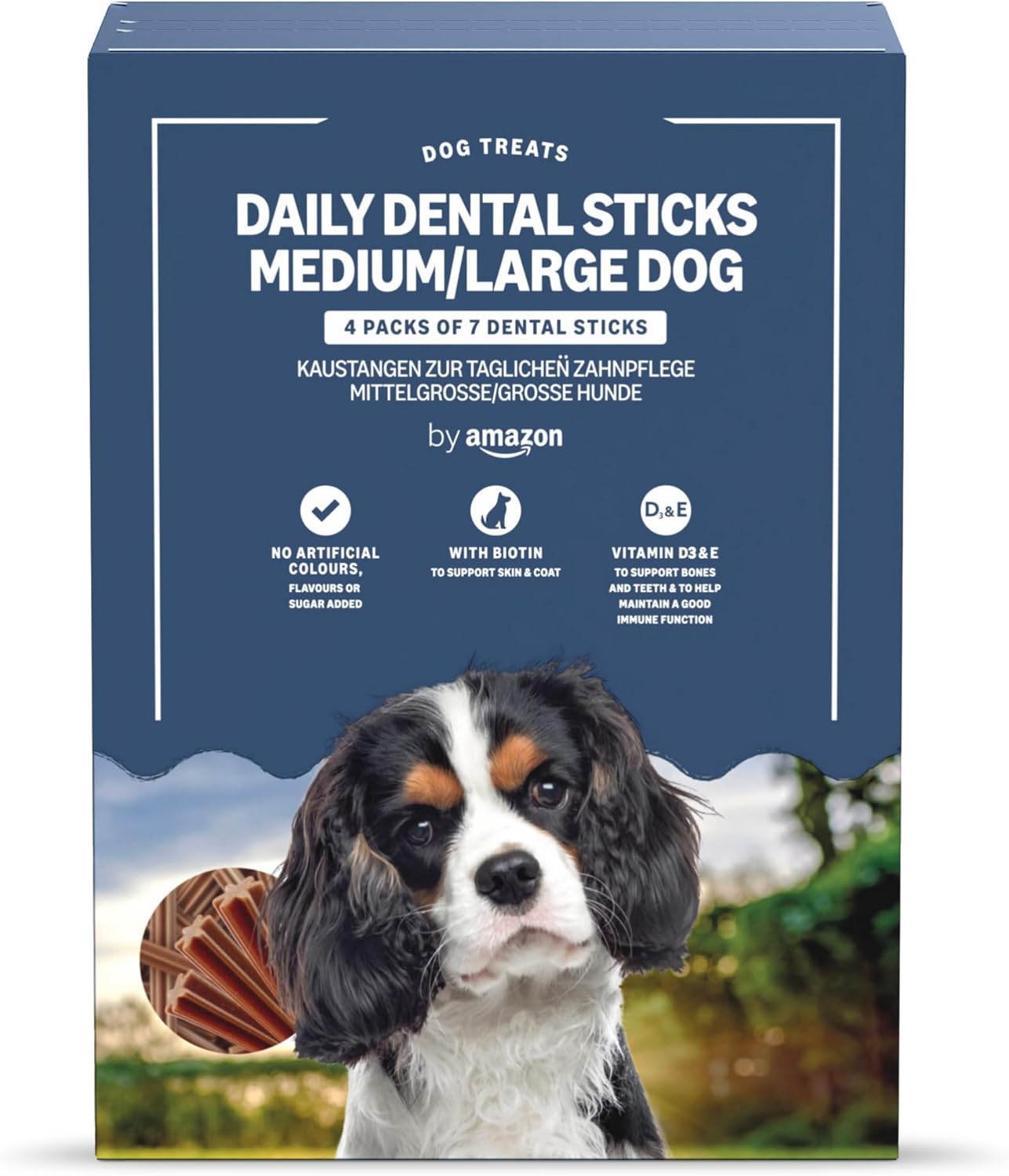Detalle de by Amazon Sticks per Denti Cani Taglia Media/Grande 1.08 kg