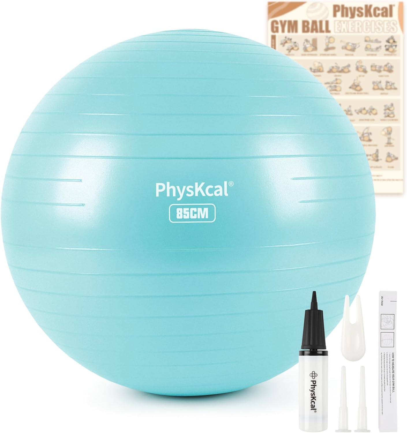 PhysKcal Gym Ball 85 cm balance stability