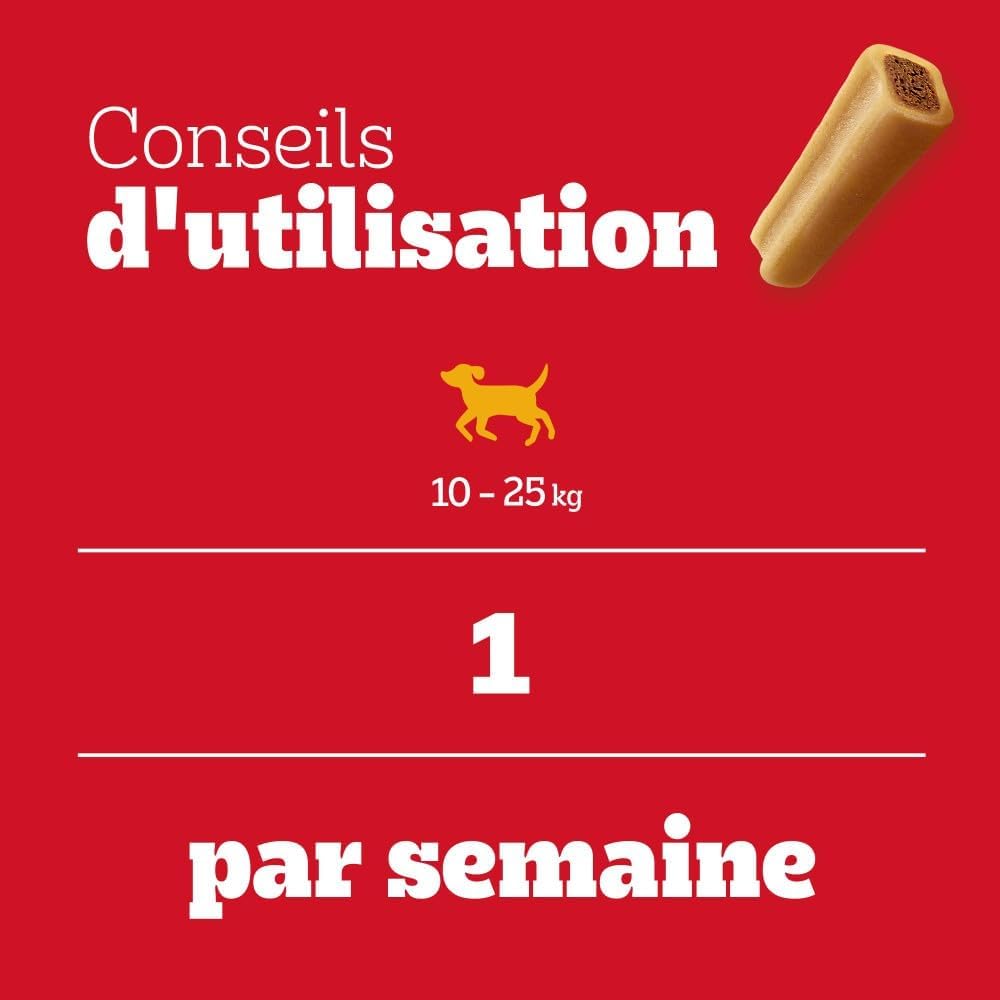 Detalle de Pedigree Son Os à Mâcher Jumbone Récompenses pour Moyen Chien – Pack de 12